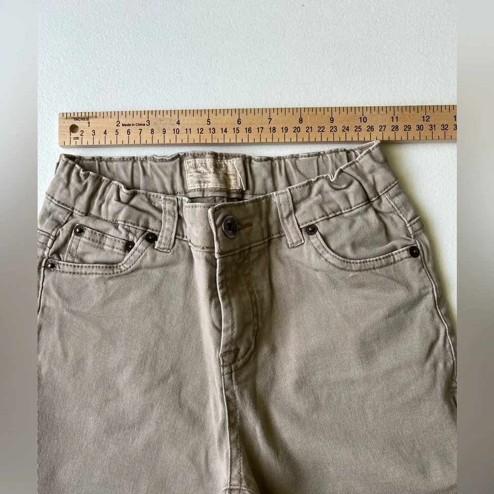 Lucky Brand beige denim pants size 10